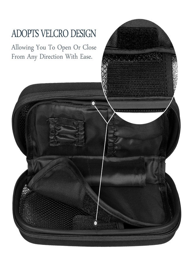 SHBC Insulin Cooler Travel Case for Diabetic Organize Medication Insulated Cooling Bag with 2 Ice Packs Black - Image 5